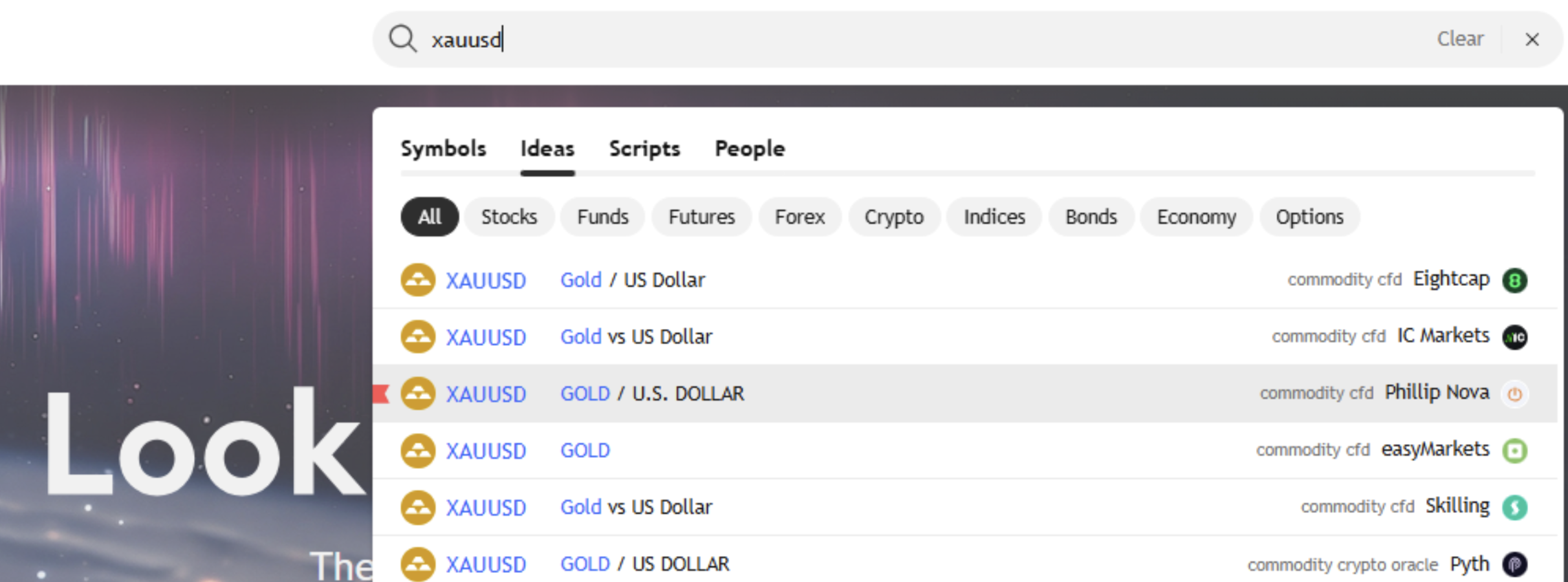 Build a Watchlist of Markets