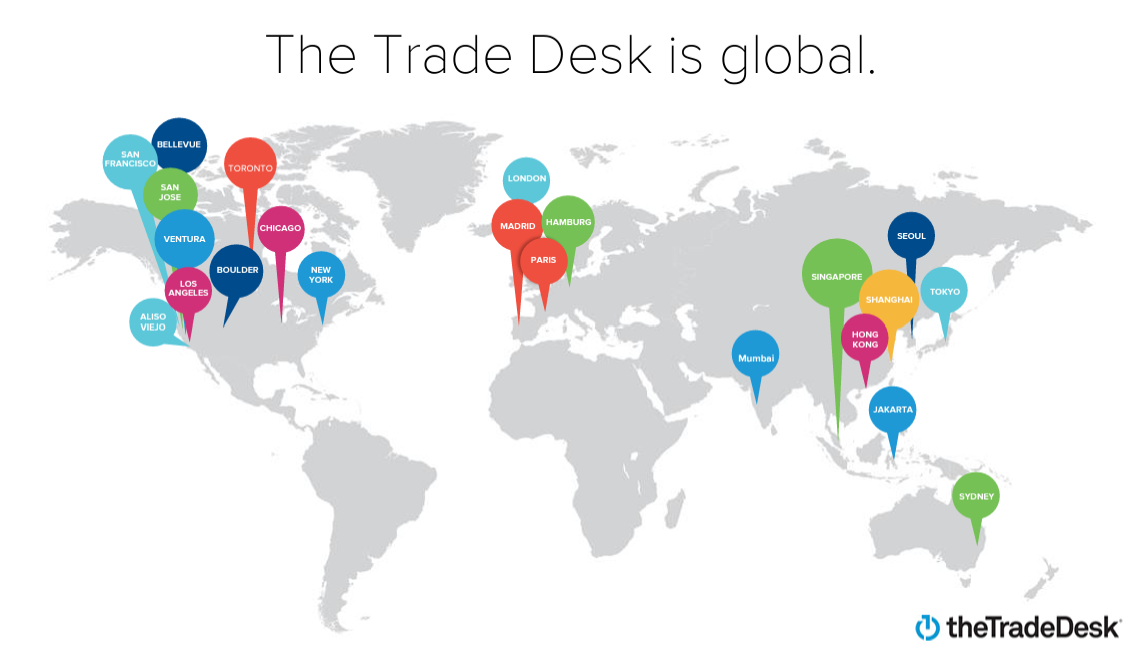 The Trade Desk is Global