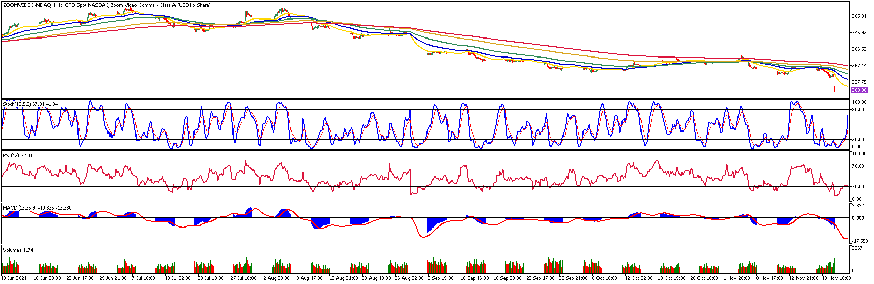 ZM Share Chart